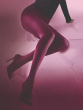 60 Denier Opaque Tights - Cherry