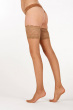 10 Denier Lace Top Hold Ups - Nude